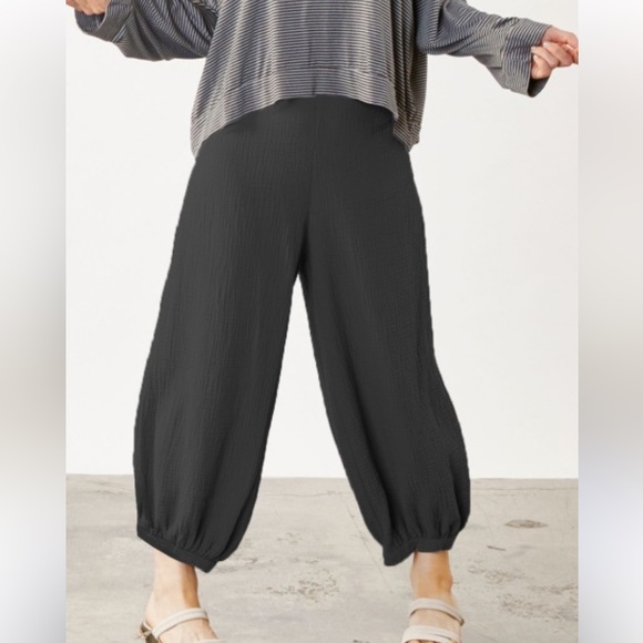 bryn Walker Pants - Bryn Walker Campa Gauze Balloon Lantern Gauzy Pants XL